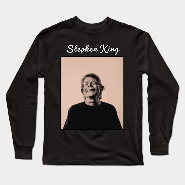 Stephen King / 1947 Long Sleeve T-Shirt by DirtyChais